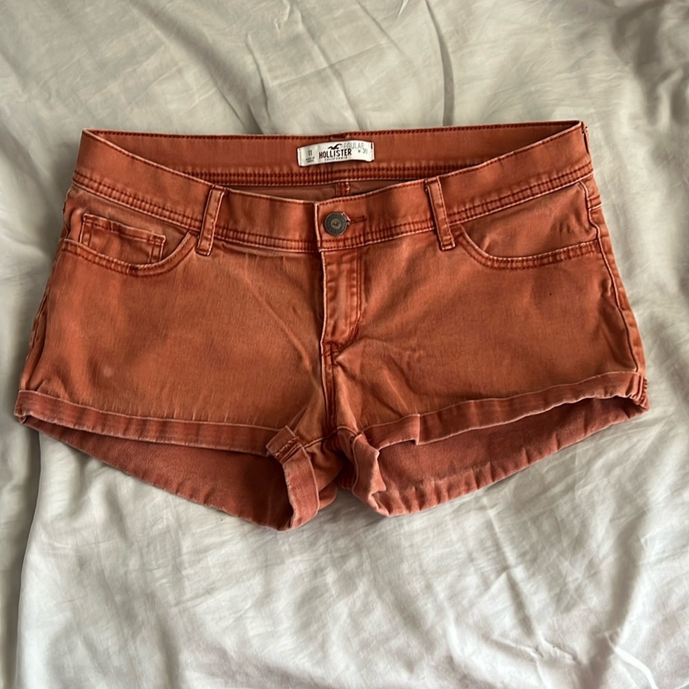 Hollister Burnt Orange Shorts